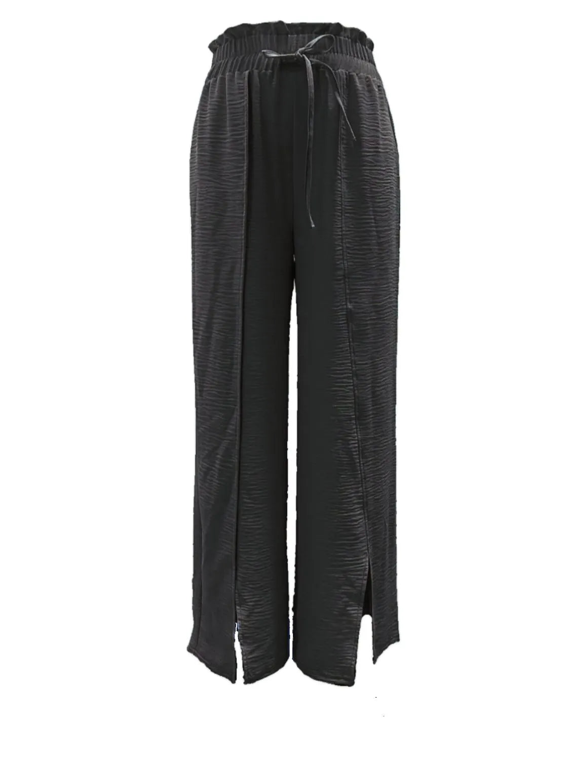 Slit Wide Leg Pants