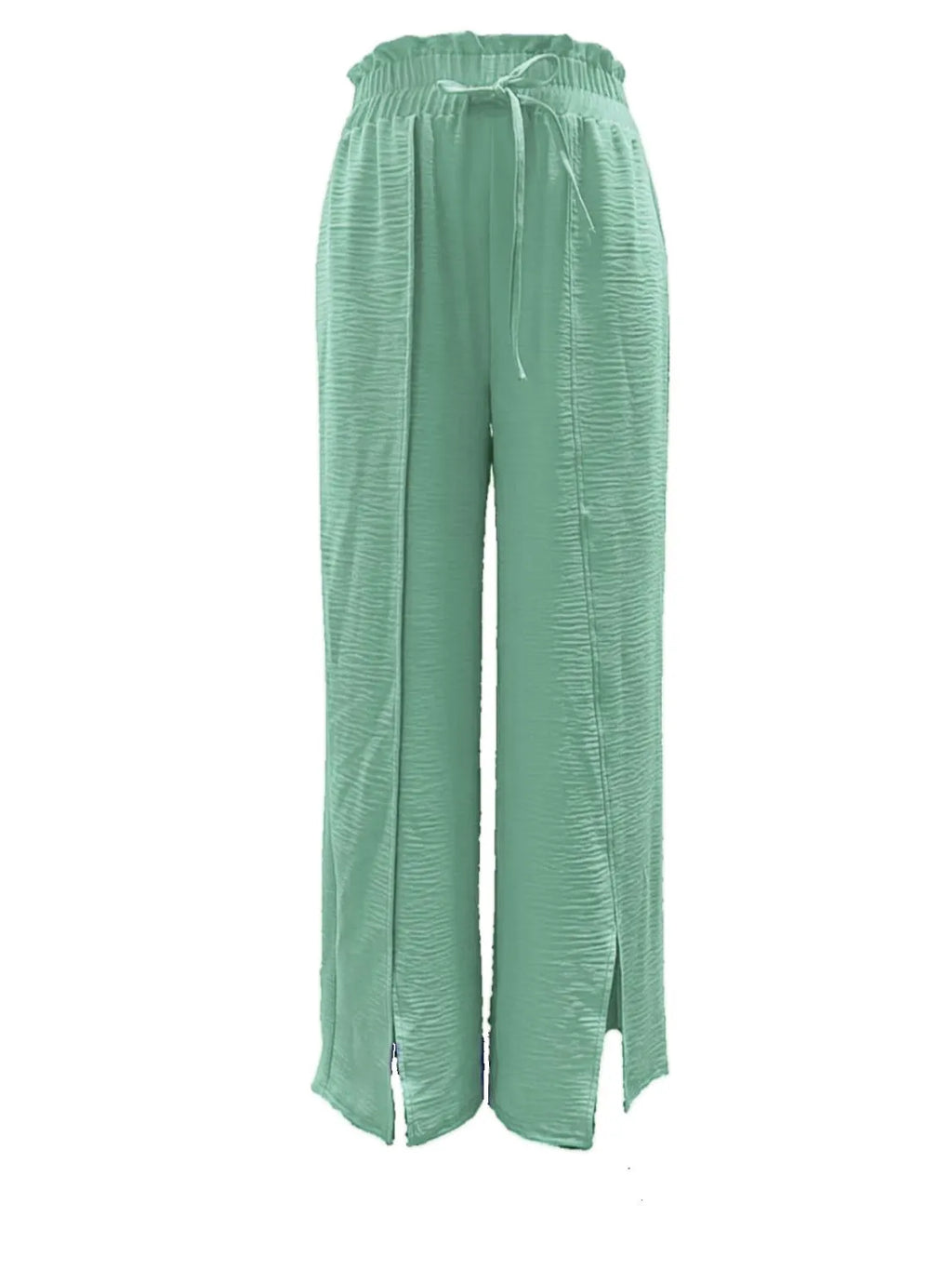 Slit Wide Leg Pants
